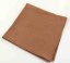 Damask brown square placemat