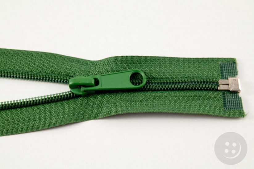 Nylon jacket zippers 5 mm - opend-end various colours - length 30 cm - 90 cm