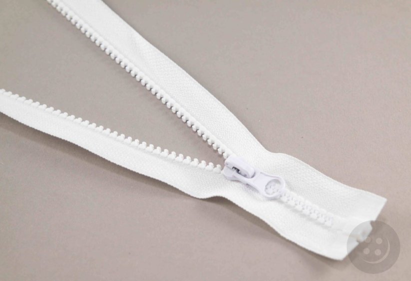 Dělitelný kostěný zip - délka (30 - 95 cm) - různé barvy