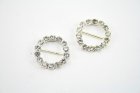 Decorative clothing brooches