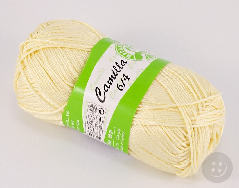 Yarn Camilla  -   light yellow -   color number 5047