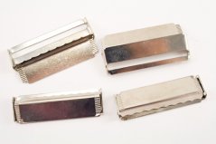 Zkracovač kovový - stříbrný - průvlek 5 cm