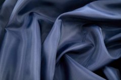 Lining viscose polyester dark blue
