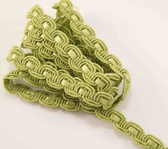 Galonový prýmek - zelená - šíře 1,2 cm