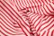 Cotton canvas - Red and white stripes