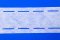 Zažehľovacia vlizelínová perfopáska - biela - šírka 5,5 cm