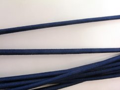 Okrúhla bundova guma - tmavo modrá - priemer 0,3 cm