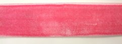 Sametová stuha - světle růžová - šířka 4 cm