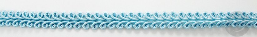 Decorative braid - light blue - width 1 cm