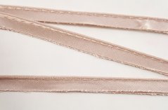 Paspalband - Satin - beige - Breite 1,4 cm