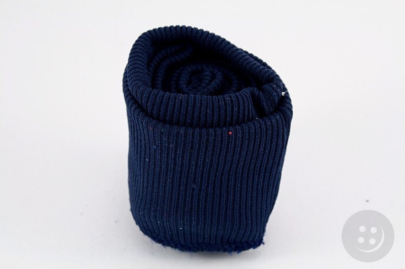 Elastic rib knit kit - dark blue