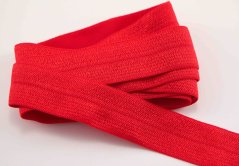 Lemovacia pruženka - červená - šírka 2 cm