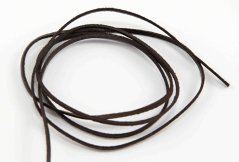 Leather cord - dark brown - length approx. 90 cm