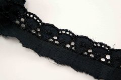 Madeira  - schwarz - Breite 2,5 cm