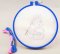 Embroidery pattern for children - bear - diameter 15 cm