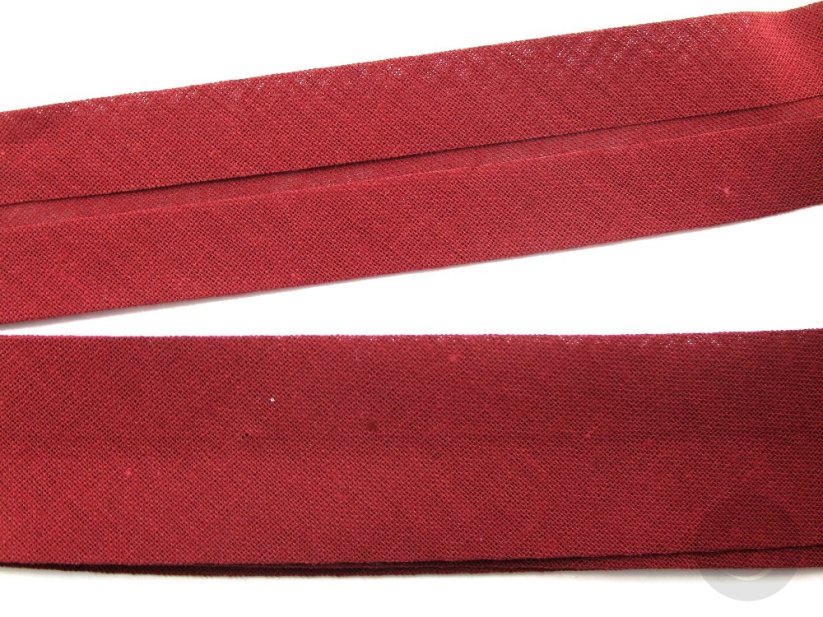 Bavlněný šikmý proužek - šíře 1,4 cm - Barvy bavlněných šikmých proužků: jarní zelená