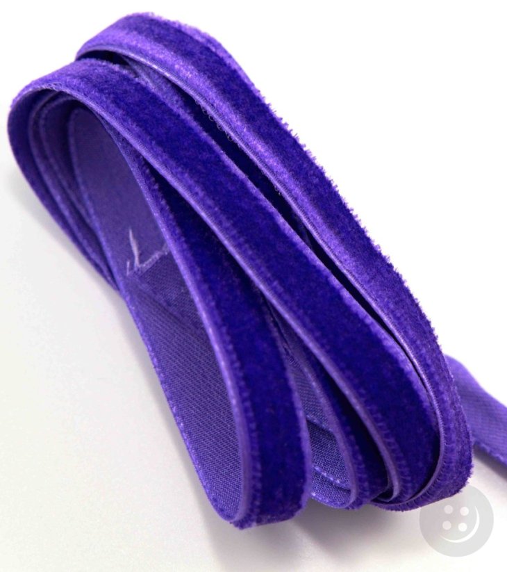 Velvet ribbon - purple - width 2 cm