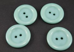 Hole maxi button - mint green - diameter 3.8 cm