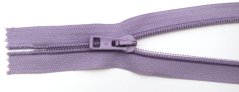 Purple No. 5 non-separating spiral zipper, length 16 cm Purple No. 5 non-separating spiral zipper, length 16 cm