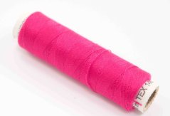 Polyester thread 100 m unipoly deep pink