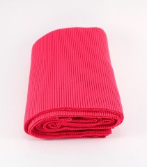 Polyester Bündchen - neon pink