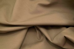 Balloon fabric coat brown