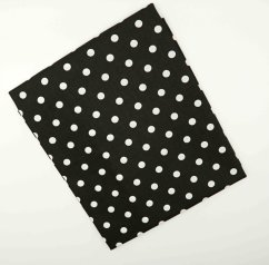 Cotton scarves with large polka dots - more colors - dimensions 65 cm x 65 cm