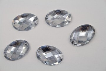 Sew-on & iron-on rhinestones - pieces