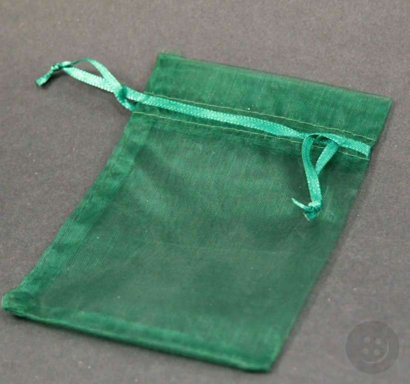 Dárkové pytlíky z organzy - více barev - rozměr 8,5 cm x 11,5 cm - Barvy dárkových pytlíků z organzy: Růžová