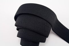 Prádlová guma - čierna - šírka 2,5 cm