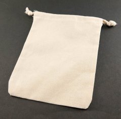 Pytlík bavlněný - režná - rozměr 15 cm x 20 cm