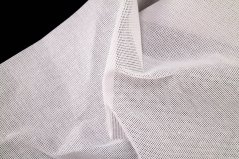 Cotton embroidery fabric Kanava nr. 7 - white - width 140 cm