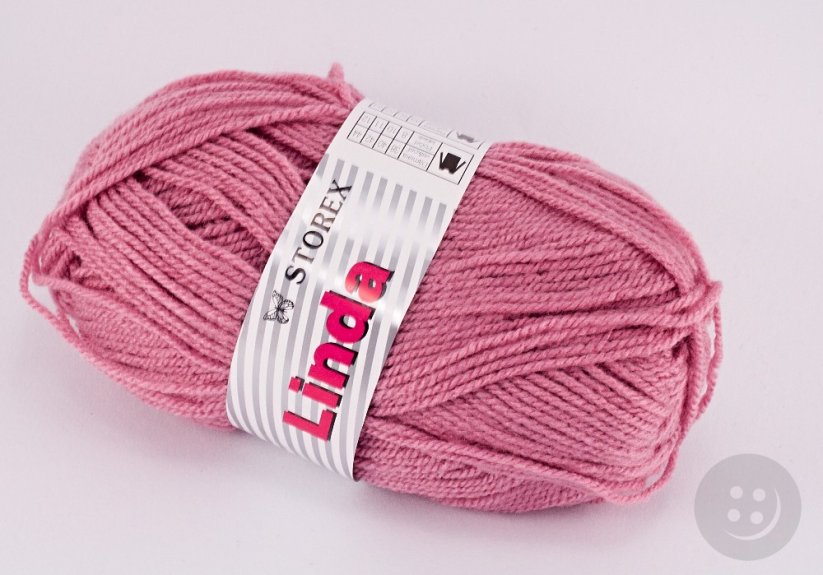 Yarn Linda - pink 357