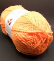 Příze Yetti - neonově oranžová 50011