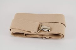 Herren Hosenträger - beige - Breite 3,5 cm