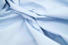 Balloon fabric coat light blue
