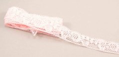 Polyester Lace - pink - width 1,8 cm