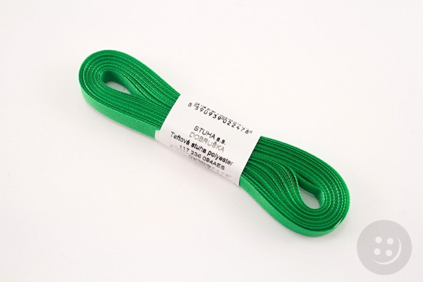 Grass green taffeta ribbon No. 309