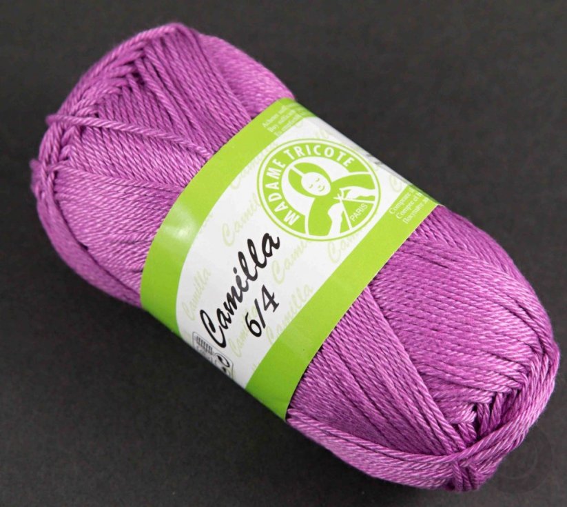 Yarn Camilla - light purple - color number 4945