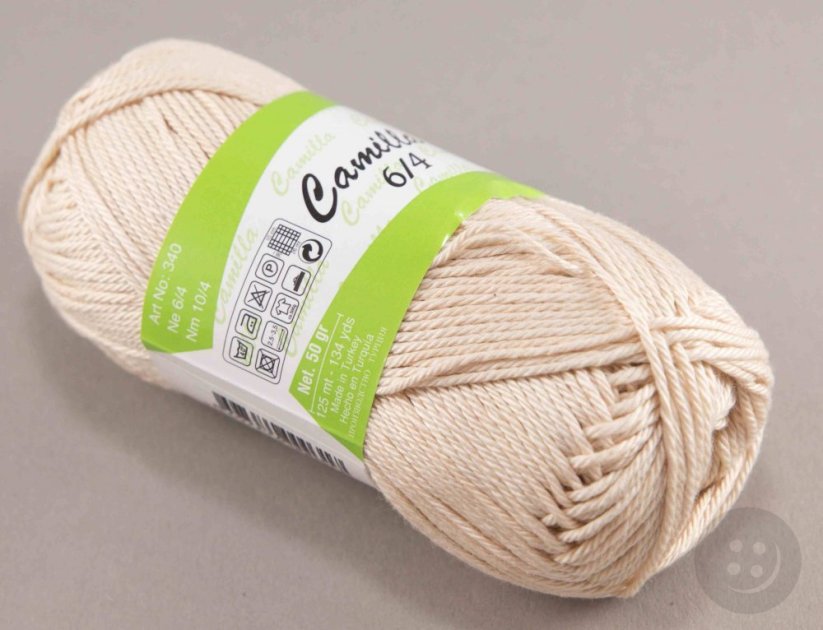 Camilla yarn - cream - color number 5309
