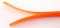 Našívacie suchý zips - oranžová - šírka 2 cm