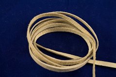 Leather cord - beige - length cca 90 cm