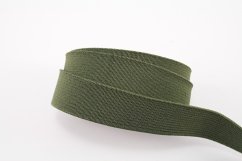 Colored elastic - khaki - width 2 cm