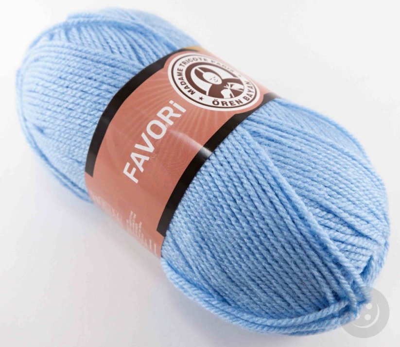 Yarn MTP Favori - medium blue 012