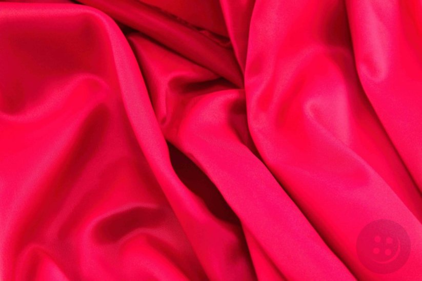 Elastic lining - raspberry red - width 135 cm