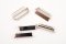 Metal shortener - silver -  pulling hole width 3 cm