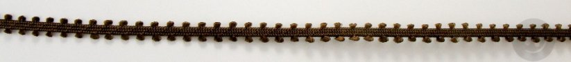Decorative braid - brown - width 0,5 cm