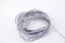 Thin round elastics - grey - diameter 0,12 cm