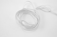 Prádlová guma - biela - šírka 0,5 cm
