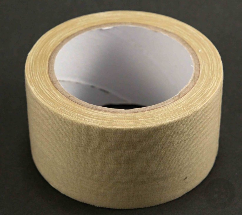 Kobercová lepiaca páska - režná - šírka 4,8 cm